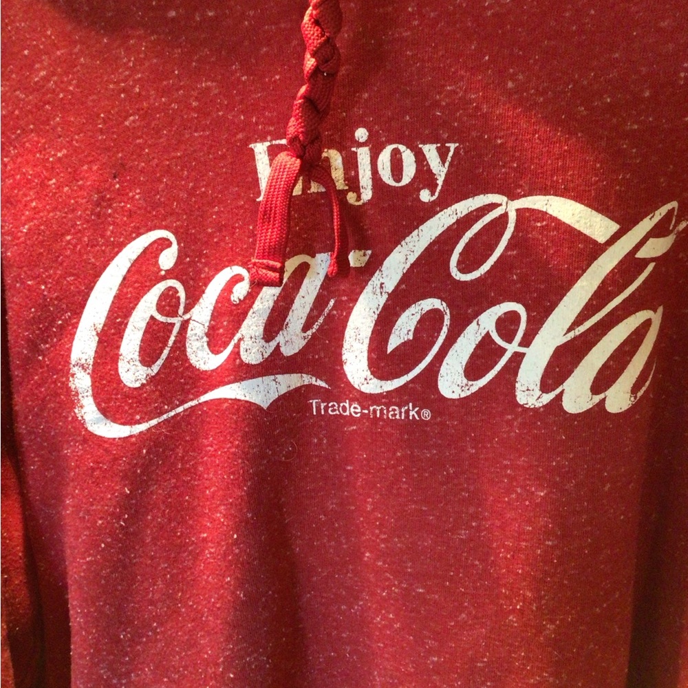 Finaaal SALE ! Vintage coca cola hoodie - Picture 2 of 5
